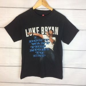 Luke Bryan Concert Tee Size Small